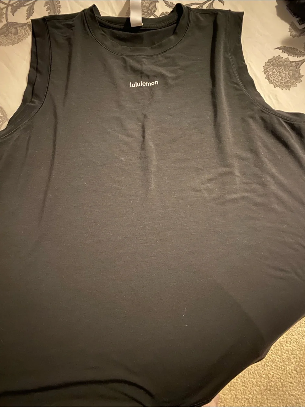 lululemon athletica Black Muscle Tee